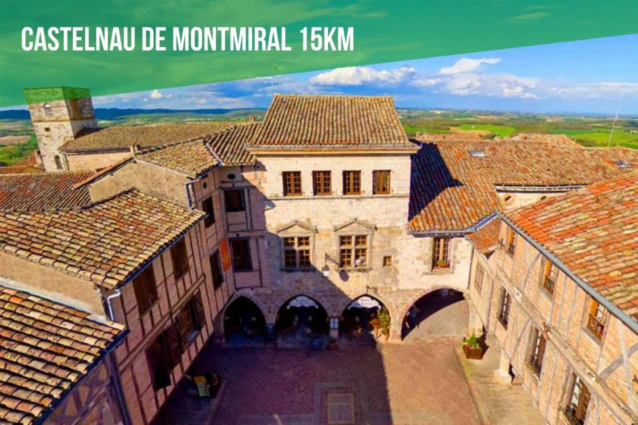 Le Cottage Nature Primeur Sauna Gaillac Entre Albi-Toulouse & Les Cottages Du Tarn Brens  ภายนอก รูปภาพ